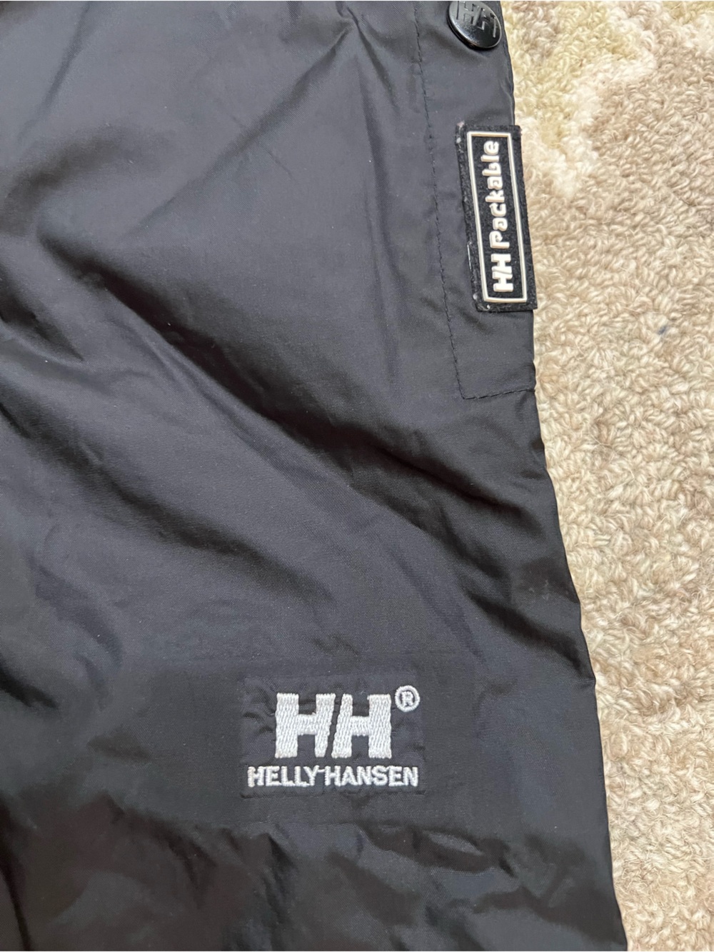 Helly Hansen Black Waterproof Rain Shell Pants - Picture 4 of 6
